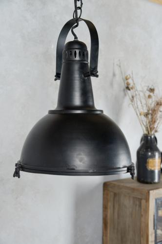 Taklampe - Industriell stil - Matt svart - 38 x 33cm - www.frokenfraken.se