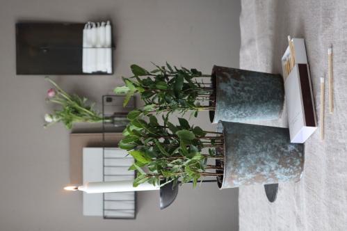 Veggmontering - For kronelys - Svart - Metall - 22 x 5 x 42 cm - www.frokenfraken.se