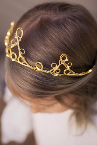 Diadem med belysning - Bordsdekoration - 6 cm - www.frokenfraken.se