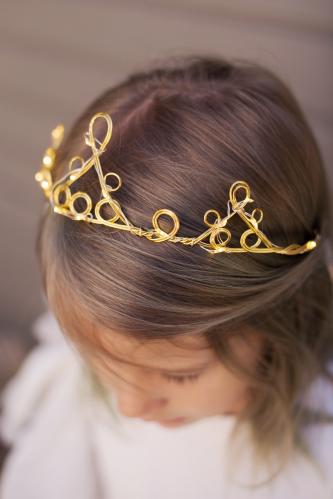 Diadem med belysning - Bordsdekoration - 6 cm - www.frokenfraken.se