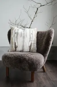 Putetrekk - IDRE - BRUN - 50 X 50 CM - www.frokenfraken.se