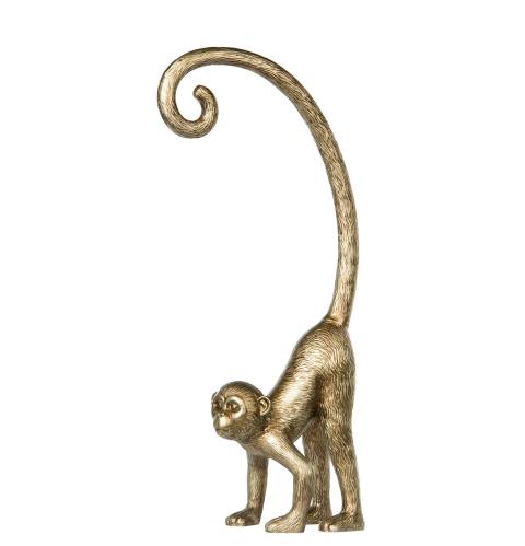 Ape med lang hale - Gull - 55 cm - www.frokenfraken.se