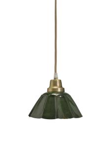 Vinduslampe - Ester - Mørkegrønn - 17 cm - www.frokenfraken.se
