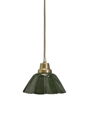 Vinduslampe - Ester - Mørkegrønn - 17 cm - www.frokenfraken.se