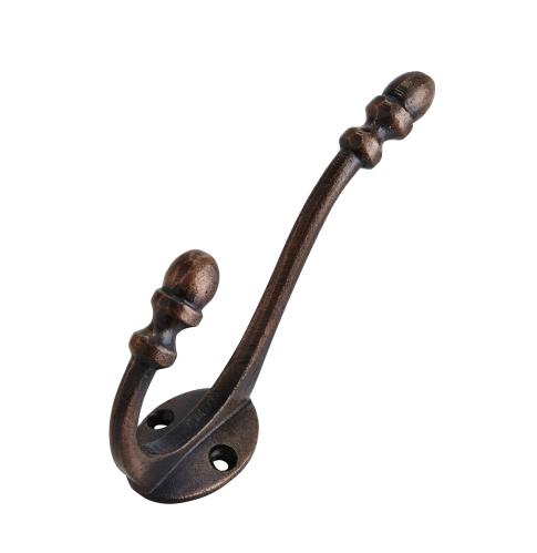 Krok - Antik Koppar - Metallkrok - 12 cm - www.frokenfraken.se