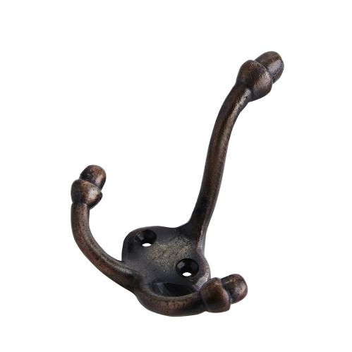 Krok - Antikk Kobber - Metallkrok - 8 cm - www.frokenfraken.se