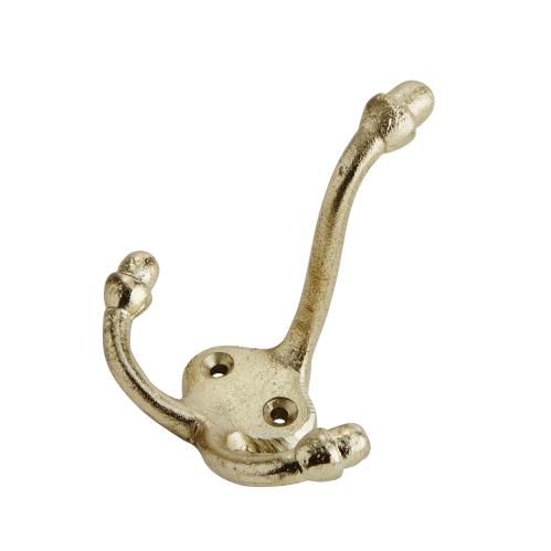 Krok - Guld - Metallkrok - 8 cm - www.frokenfraken.se
