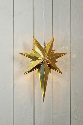 Adventsstjerne - Metall Betlehem - 35 cm - www.frokenfraken.se