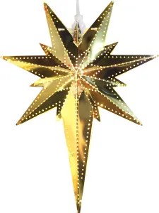 Adventsstjerne - Metall Betlehem - 35 cm - www.frokenfraken.se