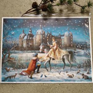 Adventskalender - A3 - Prinsessen & Prinsen - www.frokenfraken.se