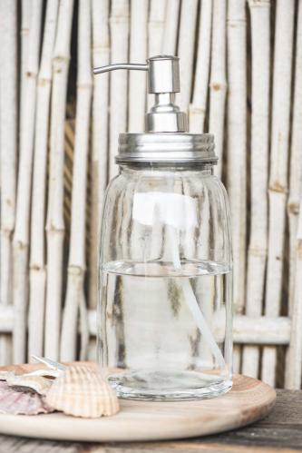 Såpepumpe stor 1 ltr - Ø10 X 25 CM - www.frokenfraken.se