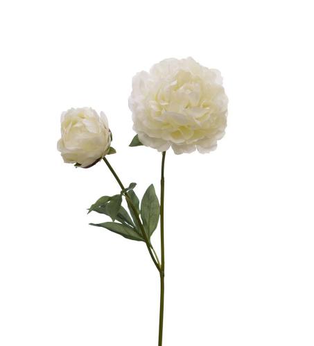 Pion - Vit - 75 cm - www.frokenfraken.se