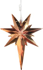 Adventsstjerne - Metall Betlehem - 35 cm - www.frokenfraken.se