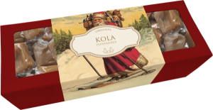Kola i ask - Pepperkake - 200g - 17 x 6 cm - www.frokenfraken.se