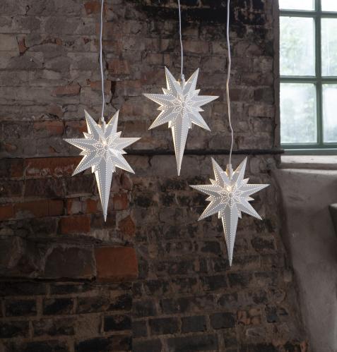 Adventsstjerne - Metall Betlehem - 35 cm - www.frokenfraken.se