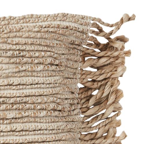 Putetrekk - Jute Beige - 50 x 50 cm - www.frokenfraken.se