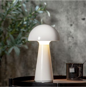 Bordslampe Utendørs - Sopp Hvit - 28 cm - www.frokenfraken.se