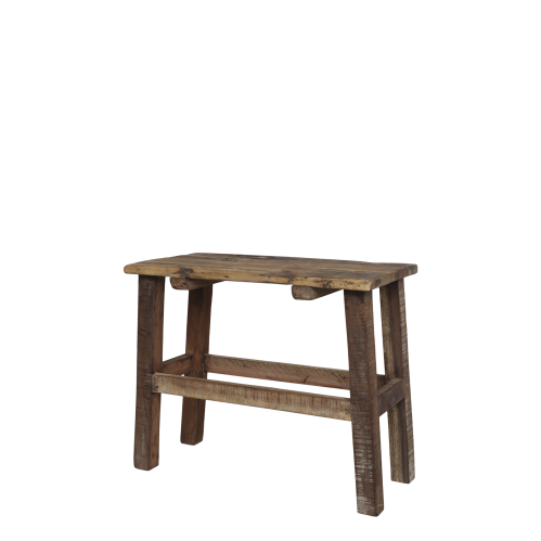 Bænk - Återvunnet tre - 50 x 60 x 30 cm - www.frokenfraken.se