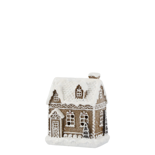 Pepperkakehus – LED – 10 x 8 x 6 cm - www.frokenfraken.se