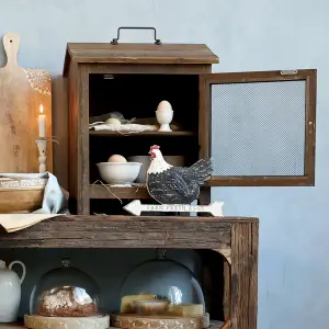 Flueskap - Tre - 42 x 52 x 34 cm - www.frokenfraken.se