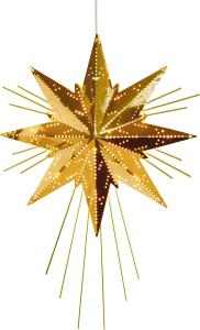 Adventsstjerne - Metall Mini Luxe - 36 cm - www.frokenfraken.se