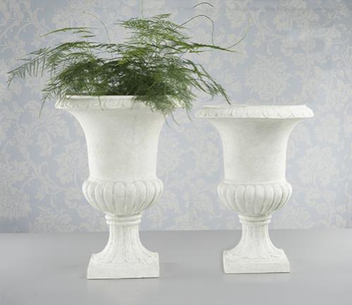 Krukke - Pokal Hvit - 40 x 54 cm - www.frokenfraken.se
