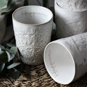 Kopp - Happiness - Bidra til Barncancerfonden - www.frokenfraken.se