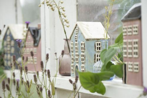 Lyslykt - Hus - Nyhavn - 17,5 cm - www.frokenfraken.se
