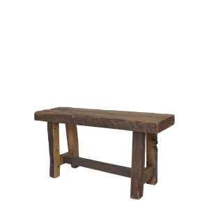 Bænk - Återvunnet tre - 45 x 90 x 20 cm - www.frokenfraken.se
