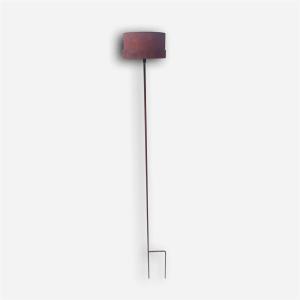 Fakkelholder på pinne – Rust – Ildkrukke – 118 cm - www.frokenfraken.se