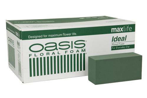 Oasis Ideal - 1 st Grønn Stickmassa - For ferske blomster - www.frokenfraken.se