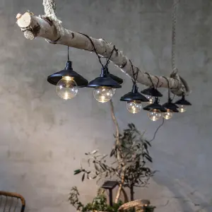 Solcelleslynge - Globe - 10 LED-pærer - 1,8 m - www.frokenfraken.se