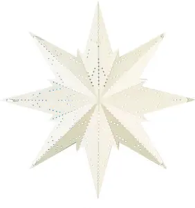 Adventsstjerne - Metall Mini - 25 cm - www.frokenfraken.se