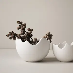 Påskepynt - Eggskall - 15 x 10 cm - www.frokenfraken.se