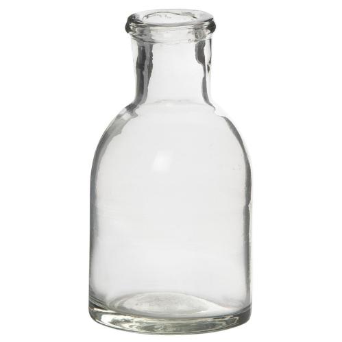 Glasflaska - Apoteksglas - Til rustikke lys - 11 cm - www.frokenfraken.se