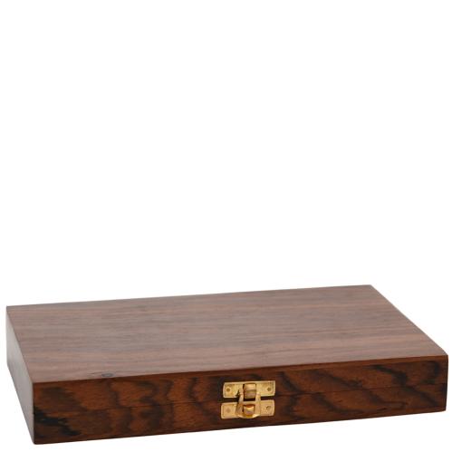 Backgammon - Brettspill i tre - 15 x 25 x 4,5 cm - www.frokenfraken.se