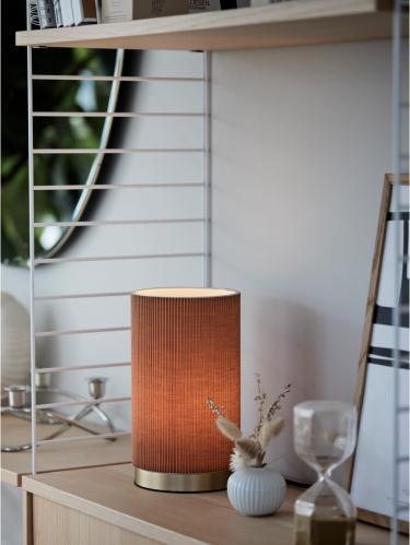 Dora - Bordlampe - Brun - Ø14 x 25 cm - www.frokenfraken.se