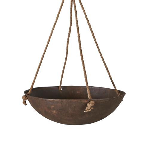Hengende Planter - Vintage - Rust - 40 x 12 cm - www.frokenfraken.se