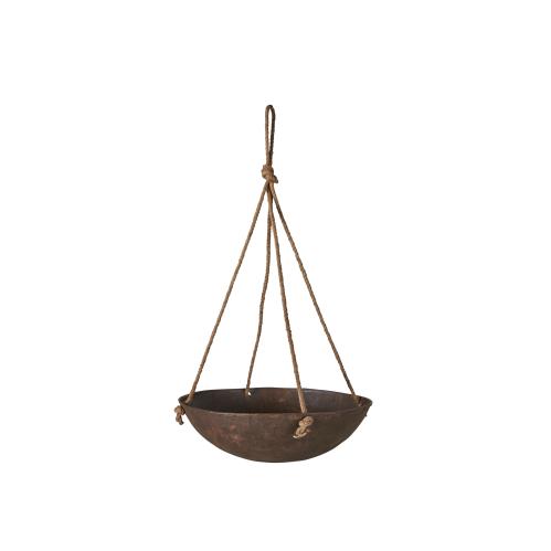 Hengende Planter - Vintage - Rust - 40 x 12 cm - www.frokenfraken.se