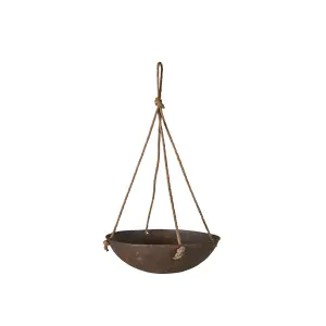 Hengende Planter - Vintage - Rust - 40 x 12 cm - www.frokenfraken.se