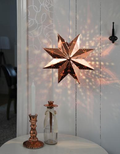 Adventsstjerne - Metall Classic - 28 cm - www.frokenfraken.se