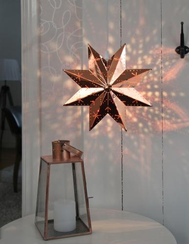 Adventsstjerne - Metall Classic - 28 cm - www.frokenfraken.se