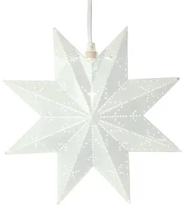Adventsstjerne - Metall Classic - 28 cm - www.frokenfraken.se