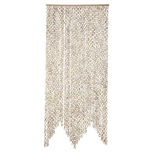Gardin - Draperi - Ringer i Natur - 90 x 200 cm - www.frokenfraken.se