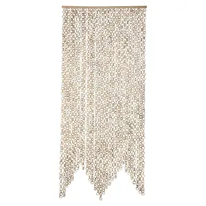 Gardin - Draperi - Ringer i Natur - 90 x 200 cm - www.frokenfraken.se