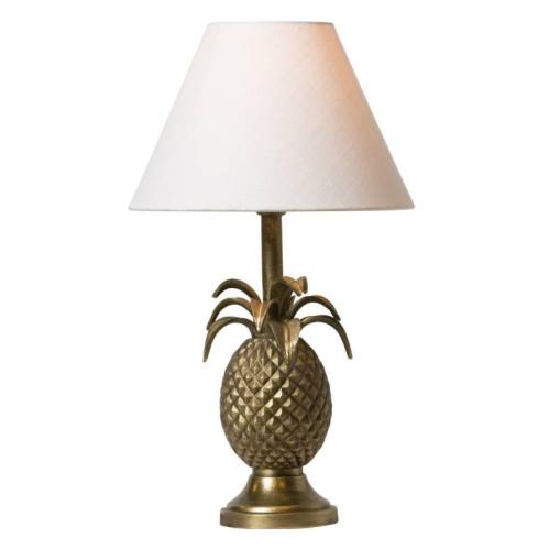 Lampfot - Ananas - Messing - 34 cm - www.frokenfraken.se