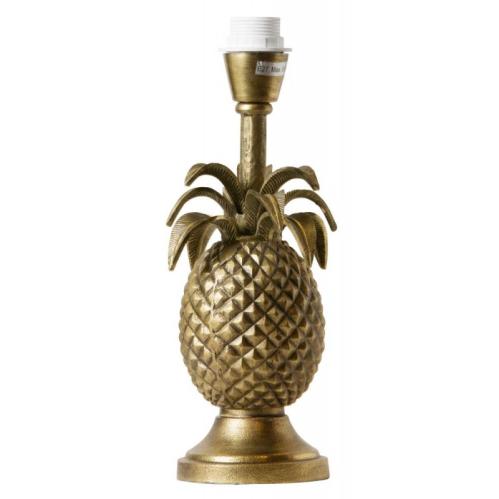 Lampfot - Ananas - Messing - 34 cm - www.frokenfraken.se