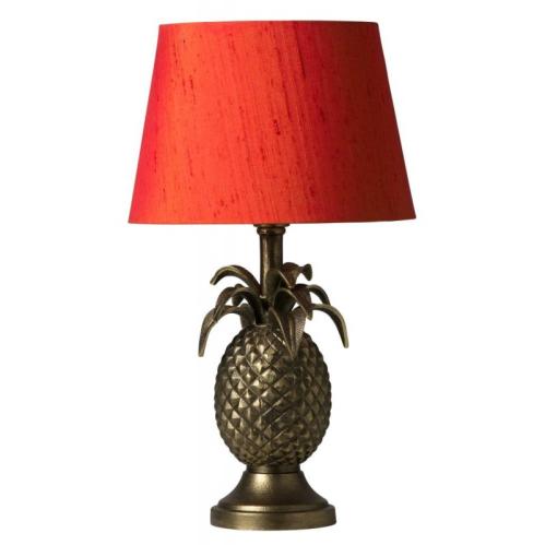 Lampfot - Ananas - Messing - 34 cm - www.frokenfraken.se