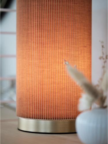 Dora - Bordlampe - Brun - Ø14 x 25 cm - www.frokenfraken.se