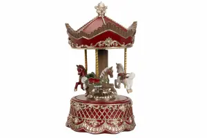 Spilledåse – Karusell – 21 x 12 cm - www.frokenfraken.se